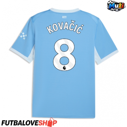 Dres Manchester City Mateo Kovacic #8 Domáci 2026-27 Krátky Rukáv